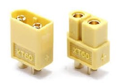 Genuine Nylon high-temp XT60 connectors (M/F Pair)