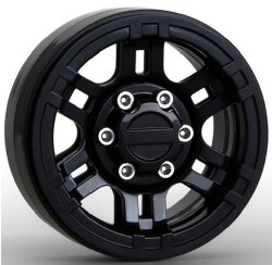 Wheels 1.9" Beadlock, Plastic, Black (4)