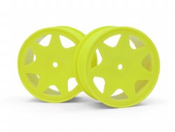 Ultra 7 Wheels, Yellow, 30mm (2pcs)