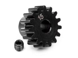 Pinion Gear, 15 Tooth (1M/5mm Shaft)