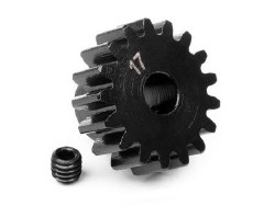 Pinion Gear, 17 Tooth (1M/5mm Shaft)