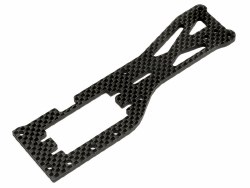 Upper Chassis/Woven Graphite, Trophy 3.5/4.6 (Opt)