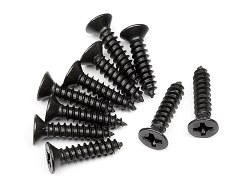 TP Flat Head Screw, M3x14mm, Bullet MT/ST (10pcs)