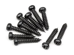 TP Button Head Screw, M2.6x12mm, Bullet MT/ST (10pcs)