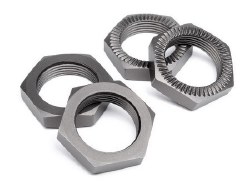 Wheel Nut, 24mm, Gunmetal, Baja 5SC/D-Box/Boss (4pcs)