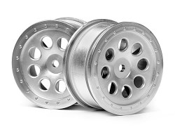 ST-8 Wheel, Matte Chrome, 0mm Offset, (2pcs)
