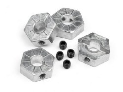 Locking Hex Wheel Hub, 12mm, Blitz (4pcs)