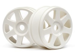 V7 1/8 Wheel, White, 42X83mm (2pcs)