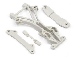 High Performance Rear Brace Set (White), Blitz (Opt)