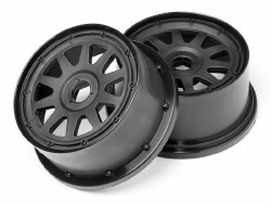 TR-10 Wheel, Black, 120X60mm, -4mm Offset, for Baja 5SC/T