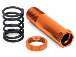 Steering Post, 12X47mm (Orange), Savage X/XL