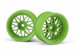 HRE C90 26mm Wheels, 6mm Offset, Green (2pcs)