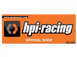 Window Sticker, Small, w/ HPI Logo (Double sided)