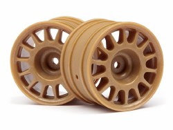 Bronze Rally Off-Road Wheel, 48X33mm, for the WR8 (2pcs)