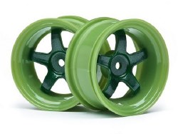 Green Work Meister S1 Wheel, 26mm in width, 6mm Offset (2pcs)