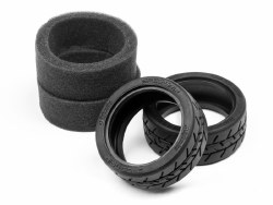 Spec-Grip Tire, 26mm, K Compound, for Sport 3, E10 (2pcs)