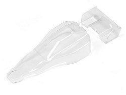 Q32 Baja Buggy Body and Wing Set, Clear