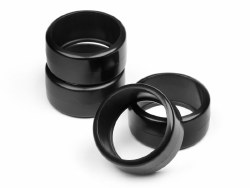 Micro Drift Tire Set, 17.5mm, (4pcs), Micro RS4