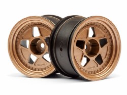 Tarmac R40 Wheel, Bronze, 52X31mm, 10mm Offset, (2pcs) for RS4 Sport 3