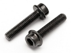 Flanged Cap Head Screw, M5X22mm, (2pcs), Fuelie 23 Engine