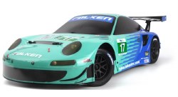 HPI 1/10 Electric Sport 3 Porsche 911 GT3 RSR Falken - Flux