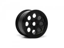 Mag-8 Wheel, Black, 83X56mm, (2pcs)