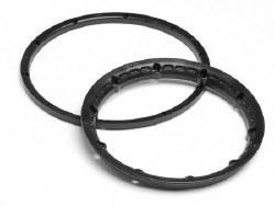Heavy Duty Wheel Bead Lock Rings, Black, (for 2 Wheels), Baja 5SC/T/R