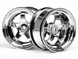 Work Meister S1 Wheel, 26mm, Chrome, 3mm Offset