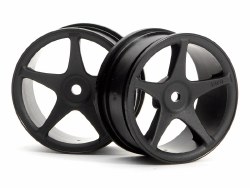 Super Star Wheel, 26mm-1mm Offset, Black