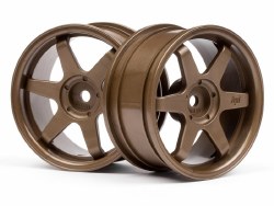 TE37 Wheels, 26mm-3mm Offset, Bronze, Fits 26mm Tire