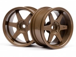 TE37 Wheel, 26mm, Bronze, 6mm Offset, Fits 26mm Tire