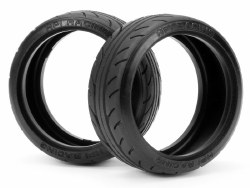 Super Drift Tires, 26mm, Radial, Type A, (2pcs)