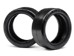 Pro Belted Slick Tire, 26mm, (2pcs)