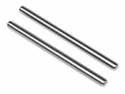 Silver Suspension Shaft, 3X43mm, Front/Outer, Vorza Flux