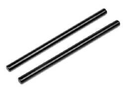 Suspension Shaft, 4X68mm, Black, Rear/Inner, Vorza Flux