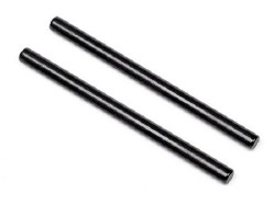 Black Suspension Shaft, 3X44mm, Rear/Outer, Vorza Flux