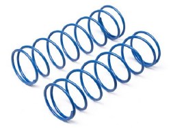 Blue Big Bore Shock Springs, 76mm/63gf, (2pcs), Vorza Flux