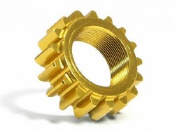 Aluminum Threaded Gear, 17 Tooth, 12mm, Nitro 3