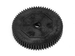 Spur Gear, 66 Tooth, w/o Slipper Clutch Pad,  E-Savage