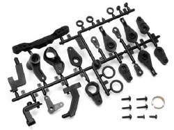 Steering Crank/Servo Saver Set, Savage