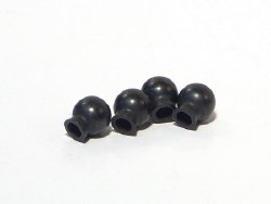 Black Ball, 6.8X7.3X3mm, (4pcs), Savage X/XL