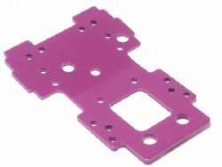 Bulkhead Lower Plate, 2.5mm, Purple, Savage