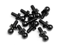 Ball Stud, 4.8X12mm, (10pcs), Blitz/E-Firestorm/Firestorm 10T