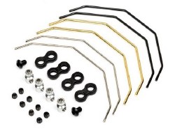 Sway Bar Set, Front/Rear/Cup Racer