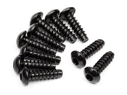 TP Button Head Screw, M3X10mm, Hex Socket, (10pcs)