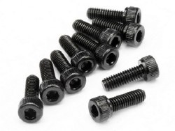 Cap Head Screw, M4X12mm, Hex Socket, (10pcs)