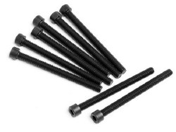 Cap Head Screw, M3.5X42mm, Hex Socket, (8pcs)