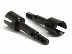 Axle, 5X38mm, Rear, (2pcs), Nitro 3