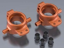 86994 HD Aluminum Front Hub Carrier Orange (2)