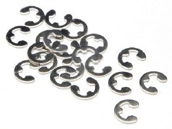 E Clip, 2.5mm, (20pcs)